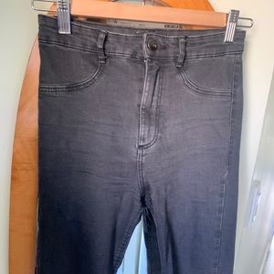 Zara, high waisted stretch skinnies